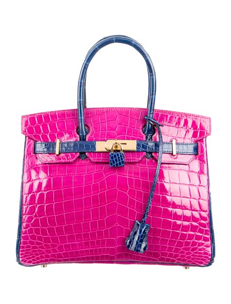 hermes crocodile skin birkin bag|Hermes crocodile bag price.